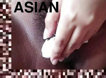 asien, schwangere, dilettant, japanier, creampie, paar, gesichtspunkt, thai