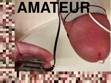 amateur, ejaculation-sur-le-corps, énorme-bite, jouet, hardcore, point-de-vue, ejaculation, horny, massive, solo