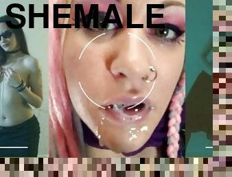 shemale, hardcore, gejské, semeno, fetišistické