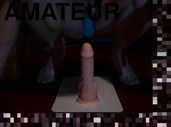 amatør, bøsse, trusser, universitet, dildo, solo, røvhul, hvid, twink