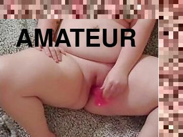 mastürbasyon-masturbation, amatör, dolgun-güzel-kadın, yapay-erkeklik-organı, tek-kişilik