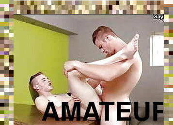 amateur, anal, polla-enorme, gay, casero, alemán, pareja, follando-fucking, musculada, gay-joven