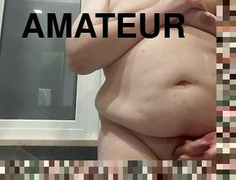 banhos, gordo, grande, masturbação, amador, tiro-ao-alvo, adolescente, gay, punheta, bbw