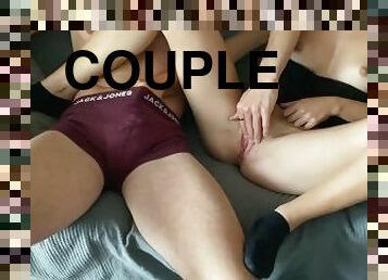 Sexy couple Masturbation and SEX on the couch! I'm coming for YOU!