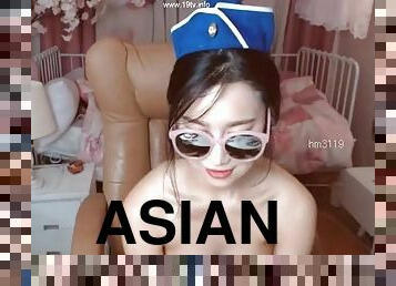 asia, payudara-besar, mastubasi, vagina-pussy, amatir, webcam, seorang-diri, korea, pakaian-seragam, menggoda