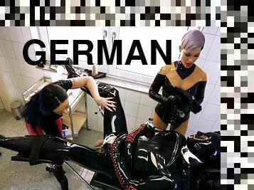 spielzeug, schwer, deutsch, sklavin, 3etwas, fetisch, latex, domina