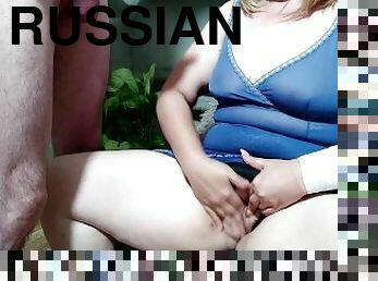 masturbation, chatte-pussy, russe, amateur, fellation, ejaculation-sur-le-corps, milf, maman, couple, belle-femme-ronde