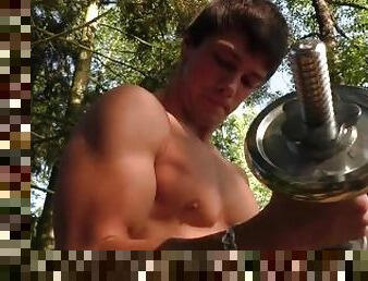 Muscle Worship - Flexing - John Tremont