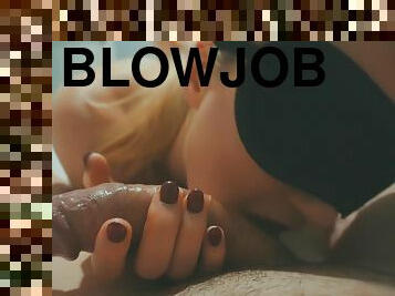 Hot Blowjob And Handjob By Amateur Couple - Lexi Joy