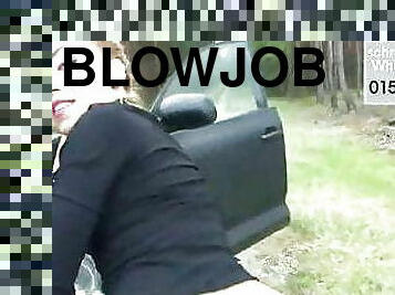 blowjob pause unterwegs