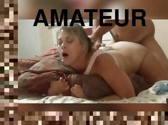 levrette, poilue, orgasme, chatte-pussy, giclée, femme, amateur, milf, hardcore, maman