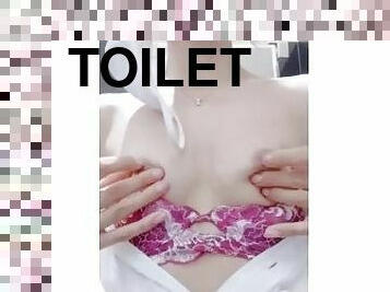 masturbation, public, amateur, babes, toilette, fétiche, érotique, sous-vêtements