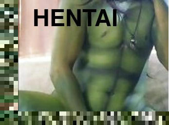 monstru, animatie, hentai, atata