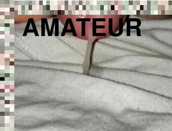 masturbation, amatör, cumshot, sprut, ensam