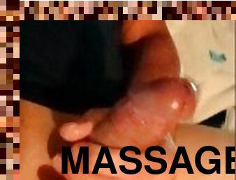 Prostate massage, cock stimulation, jerk off and blow my fucking hot ass load!