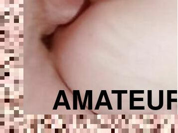 amatör, anal, brudar, pov, första-gången, knullande, tight, rumpa-butt, petit, rövhål