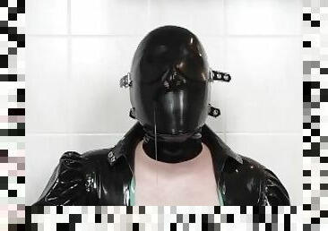 amatori, fetish, latex, solo, masca, cauciuc