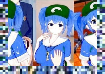 ????????????? ?????3DCG?????(??Project)[Hentai Game Koikatsu! Touhou Nitori Kawashiro(Anime 3DCG Vid