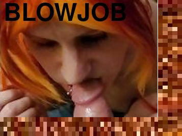 pappa, amatør, babes, blowjob, cumshot, handjob, cum, far, pikk, små-pupper