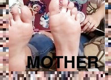amador, mulher-madura, mãe, massagem, babysitter, pés, pov, fantasia, mãe-mother, fetiche