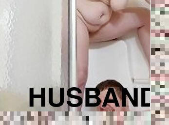 Peed on husband's face