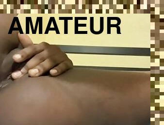 amateur petite solo ebony creams on dildo - saige slim