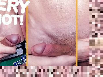 Spread His Straight Friend And Jerk Off His Big Dick After Party