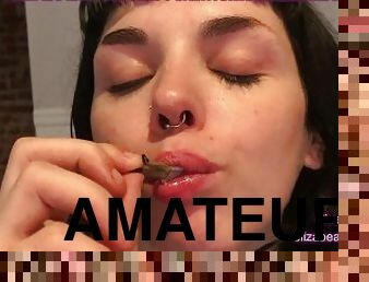 amatør, fetish, solo, drillende