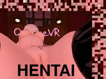 Hot elf sits on you and uses your face to masturbate [POV Face Sitting VRchat erp 3D Hentai] Trailer