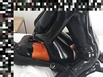 cul, amateur, jouet, bdsm, esclave, fétiche, latex, bondage, poupée, caoutchouc