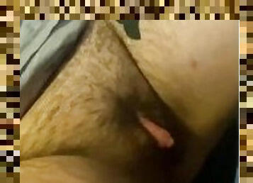 FTM Transman Hairy Pussy Twitching