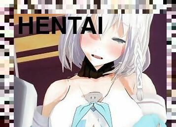 masturbação, anime, hentai, sozinho