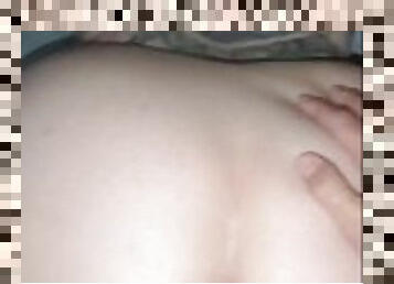 fitta-pussy, creampie, bbw, rumpa, sprut, knullande, vit, tatuering