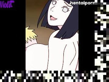 Hinata rides Naruto's big cock - Naruto hentai uncensored