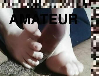 masturbation, amateur, ados, latina, pieds, fétiche, branlette-avec-les-pieds, réalité