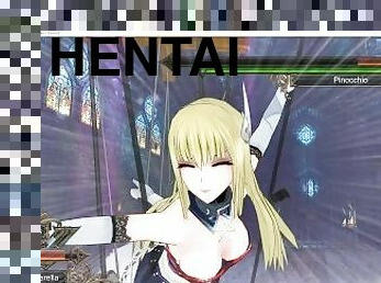 dilettant, blondine, anime, hentai