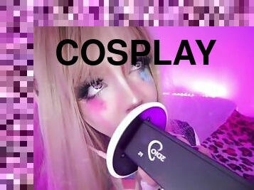AHEGAO COMPILATION  DVA from OverWatch Cosplay *ASMR Amy B*