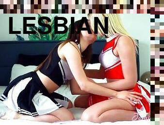 חובבן, לסבית-lesbian, נוער, כוכבת-פורנו, גרמני, נשיקות, מכללה, בלונדיני, מעודדת, צכי