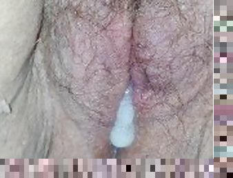 He came up me! Hairy Creampie!