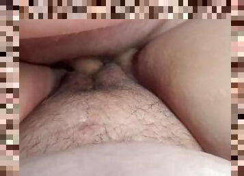 Fucked and creampie from tiny dick husband