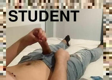  Student masturbrating
