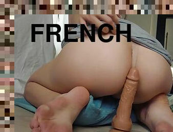 anal, ados, jouet, française, baby-sitter, solo