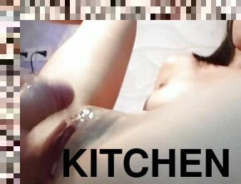 Broken Condom Kitchen Bench Creampie LOS-E28