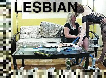 Lesbian Stepsister Takes Hard Sex Threesome Gay & Bbw Babe