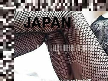 asiatique, gros-nichons, mamelons, amateur, japonais, hentai, seins, solo, gaie