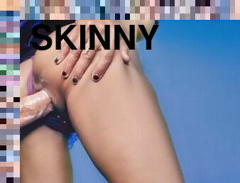 Cute Skinny Asian Ravena Rey Fucks Like Crazy & Sucks Cock For Cum - New Version Of Earlier Film