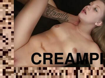 Creampied Teen All Over Bbc & Ball Sack With Ethan Hunt And Allison Lane