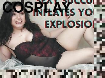 Sexy Succubus Inflates You To Explosion!!