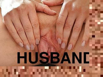 mastubasi, orgasme, umum, vagina-pussy, amatir, mainan, ibu, berambut-merah, suami, muda-diatas-18