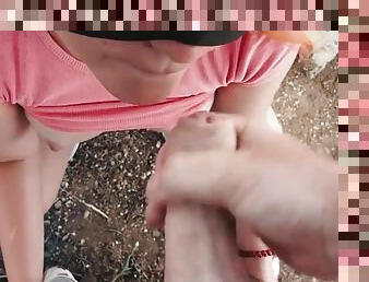 Milf Swallows Cum On Hiking Trail